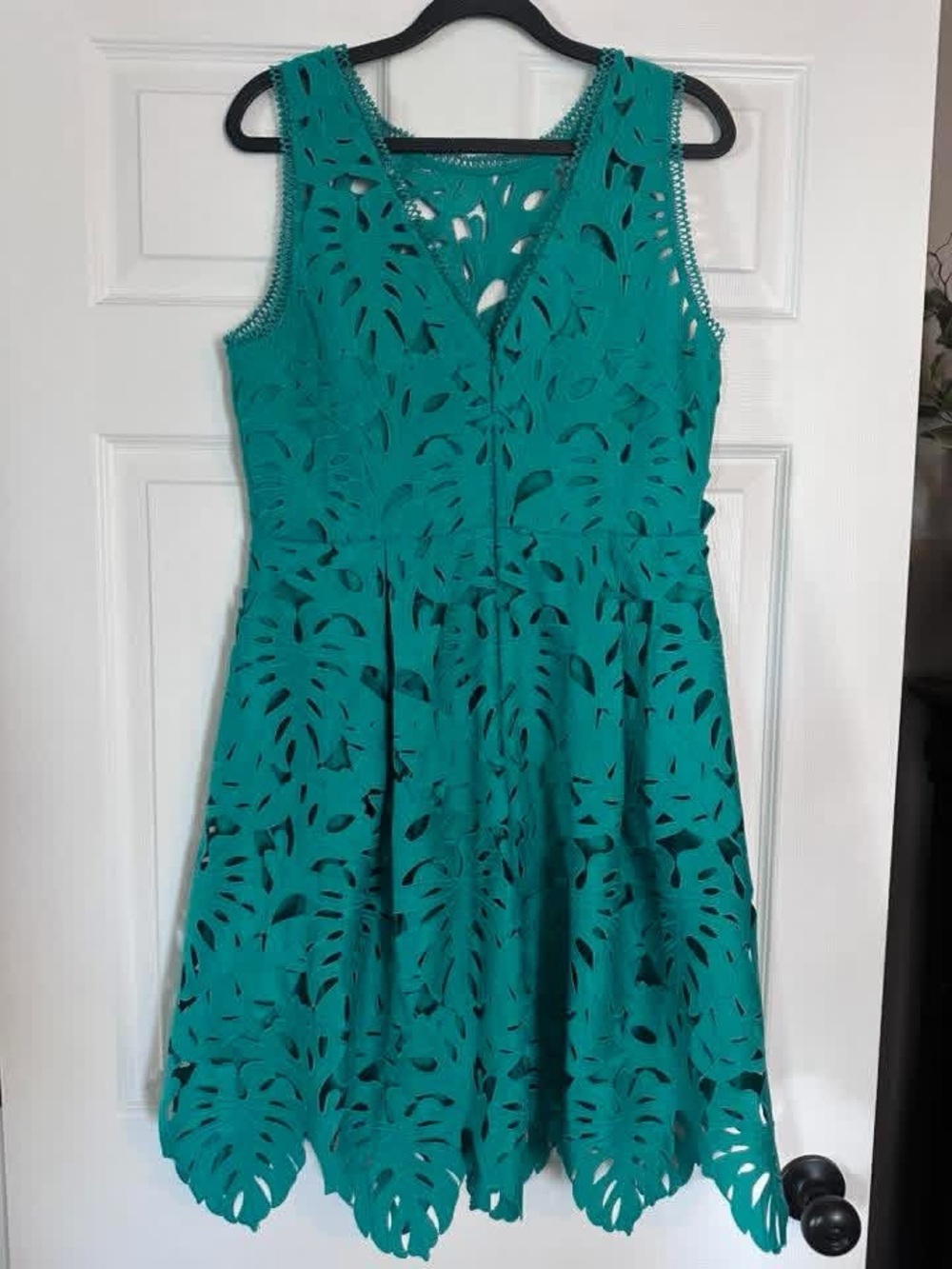 Eri+Ali Anthropologie Toulouse Lace Mini Dress Sz 8 - Picture 7 of 7
